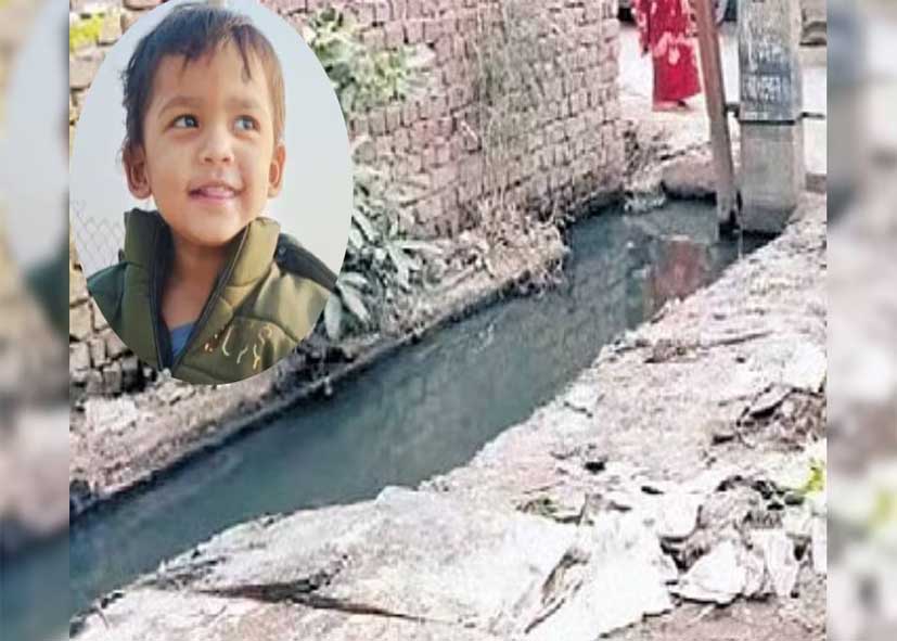 दिल्ली में खुले नाले में गिरकर 2 साल की बच्ची की मौत, मुंडका इलाके में दर्दनाक हादसा