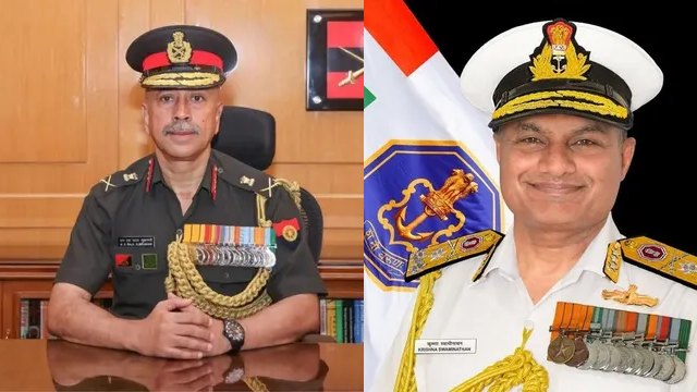 देश के नए CDS बने एनएस राजा, कृष्णा स्वामीनाथन होंगे नेवी चीफ; जानें कौन हैं ये दो अधिकारी जिन्हें मिली कमान