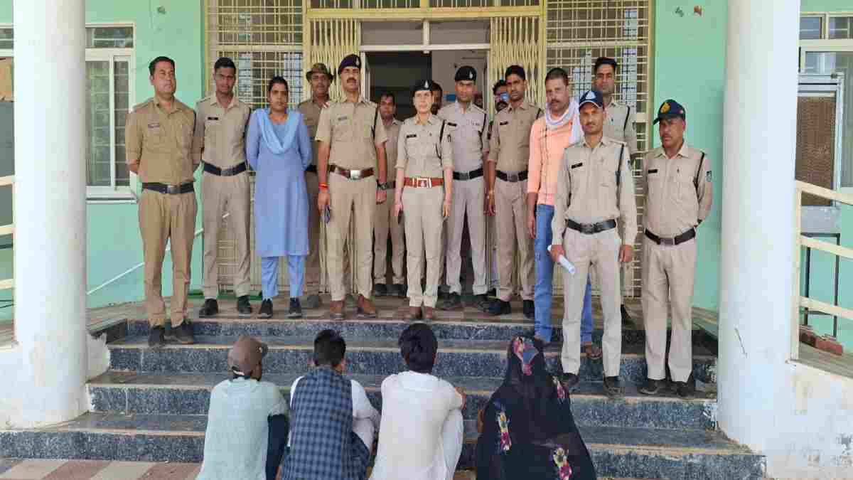 अशोकनगर पुलिस की मुस्तैदी: 6 घंटे में अपहृत नाबालिग आदिवासी बालिका को कराया मुक्त, सगी बुआ ने किया था सौदा