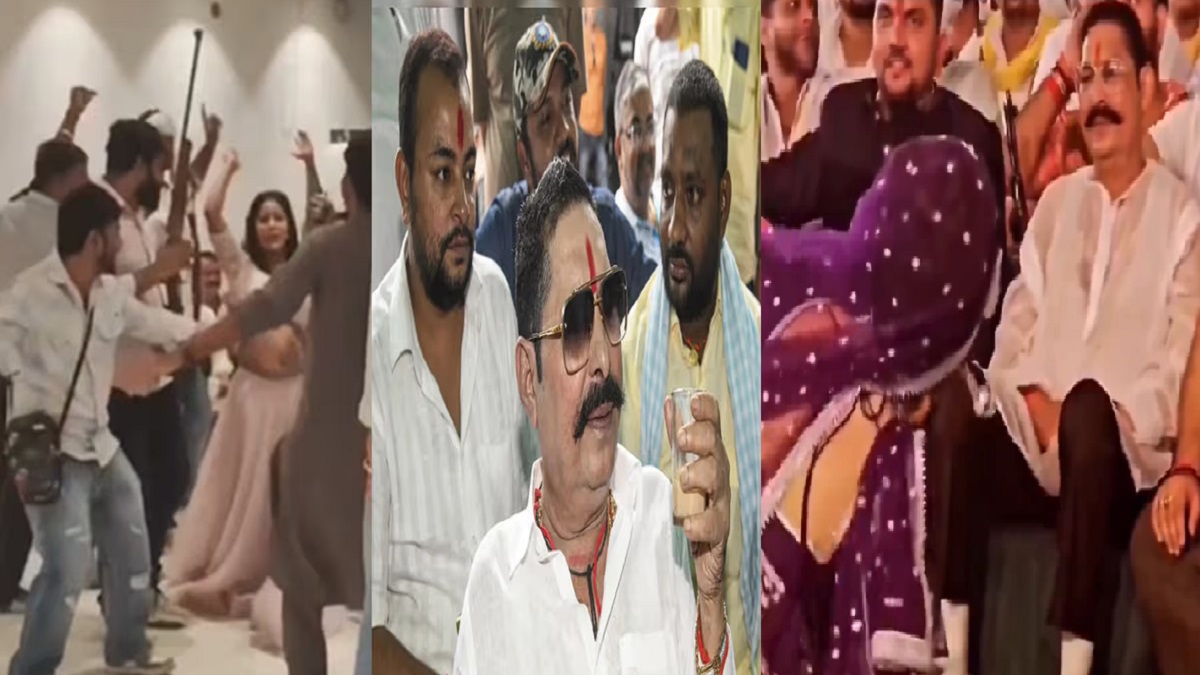 अनंत सिंह के स्वागत में समर्थकों का हथियार लहराने का वीडियो वायरल, नर्तकी पर जमकर लुटाए पैसे