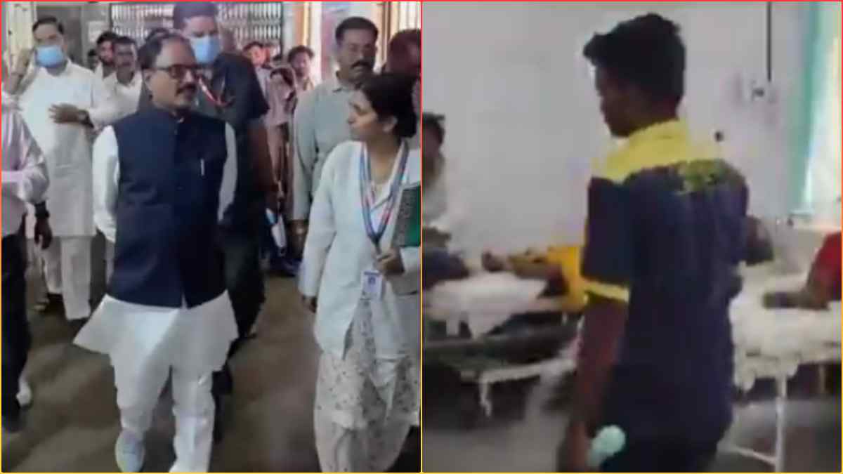 सड़ गया MP का सिस्टम ! अशोकनगर में अस्पताल निरीक्षण पर पहुंचे प्रभारी मंत्री, ‘नाकामी’ की बदबू छिपाने कर्मचारियों ने छिड़का रूम स्प्रे, Video Viral