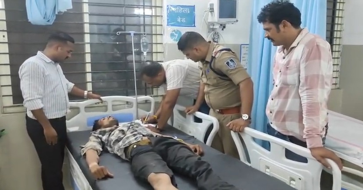 पिता की हत्या कर जंगलों में छिपा था 10 हजार का इनामी, सोशल मीडिया पर परिवार को धमकाने वाला कलयुगी बेटा गिरफ्तार