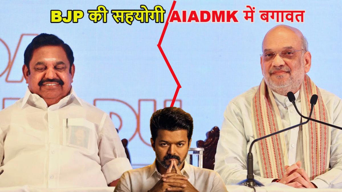 NDA में फूट: BJP की सहयोगी AIADMK के होंगे दो टुकड़े; तमिलनाडु में सरकार बनाने ‘थलापति विजय’ ने किया खेला