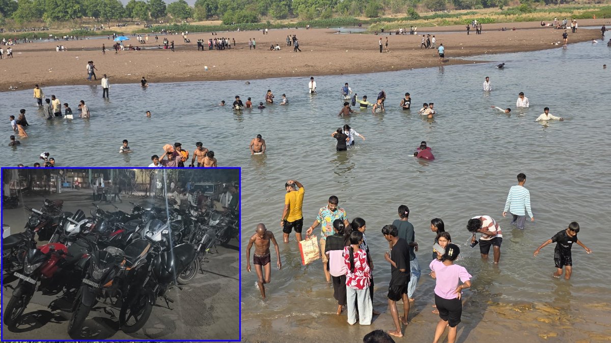 छत्तीसगढ़ के ‘मिनी गोवा’ झोरा घाट में पुलिस की बड़ी कार्रवाई, हुड़दंगियों की 23 बाइक जब्त
