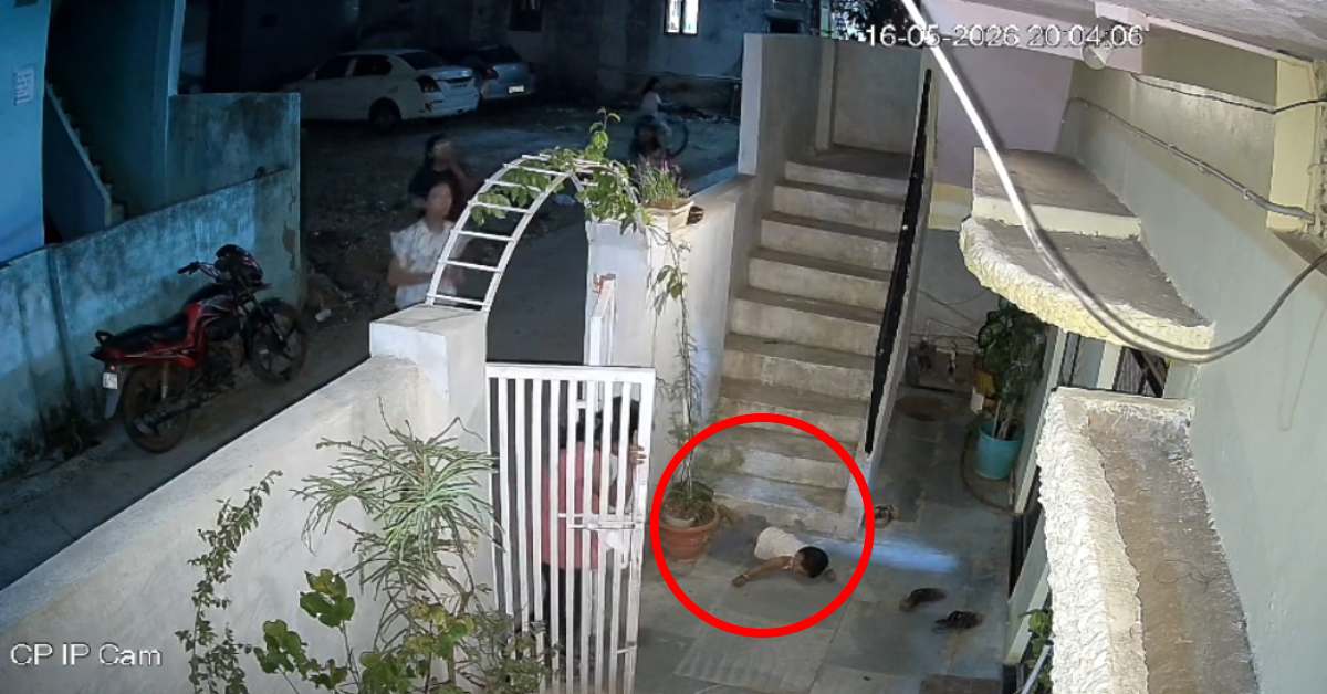 बालकनी में खेलते समय मौत के मुंह तक पहुंची बच्ची, आखिरी पल में हुआ कुछ ऐसा, CCTV देखकर कांप उठेंगे