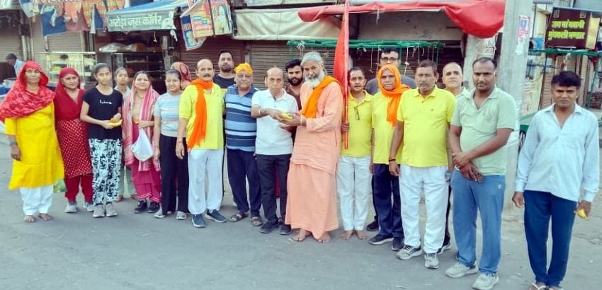 नर सेवा ही नारायण सेवा: भिवानी की अढ़ाई कोसी नगर परिक्रमा में समाजसेवियों ने पेश की अनूठी मिसाल