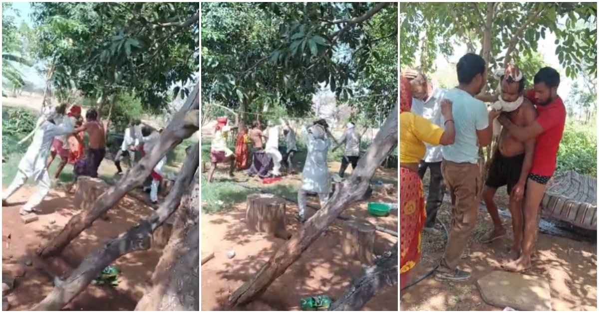 चंदे के नाम पर गुंडागर्दी, 2 क्विंटल गेहूं न देने पर दलित परिवार को बेरहमी से पीटा, हैवानियत का वीडियो वायरल