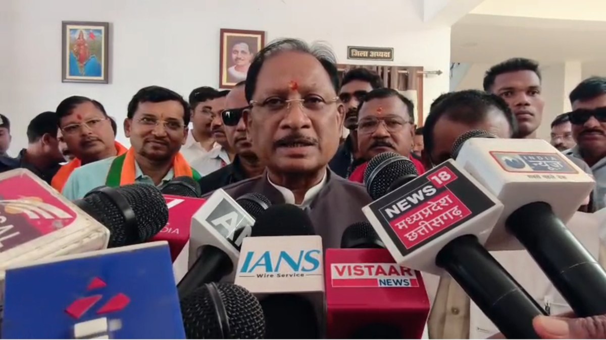 CM साय ने चुनावी रुझानों पर दी प्रतिक्रिया: भाजपा की बढ़त पर जताई खुशी, कहा- जनता के विश्वास और भाजपा सरकार के कार्यों का परिणाम