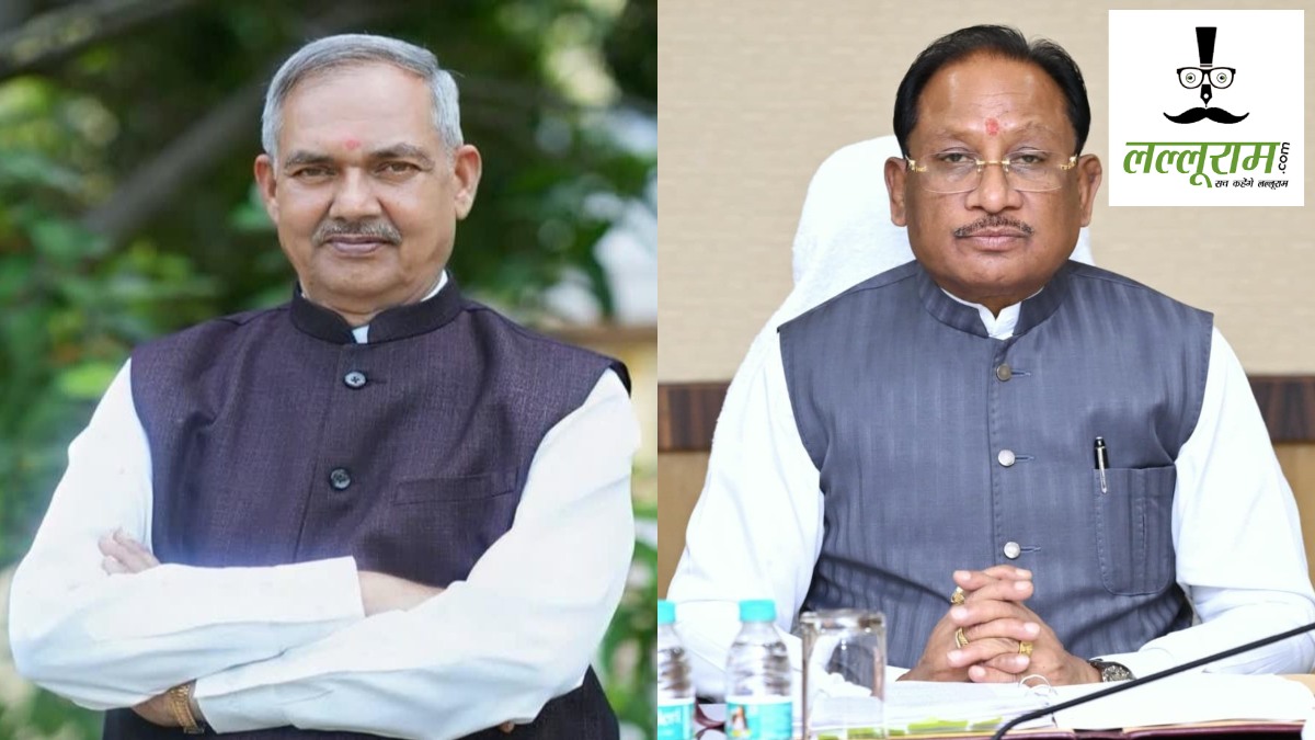 दिवंगत रूपनारायण सिन्हा के घर पहुंचकर CM साय ने दी श्रद्धांजलि, उपमुख्यमंत्री विजय शर्मा और मंत्री केदार कश्यप भी रहे मौजूद