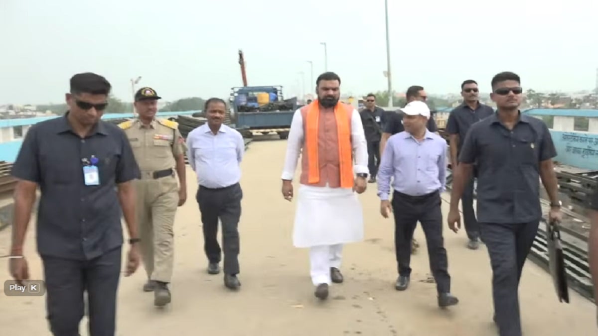 विक्रमशिला सेतु का निरीक्षण करने पहुंचे CM सम्राट चौधरी, बताया किस दिन चालू होगा पुल