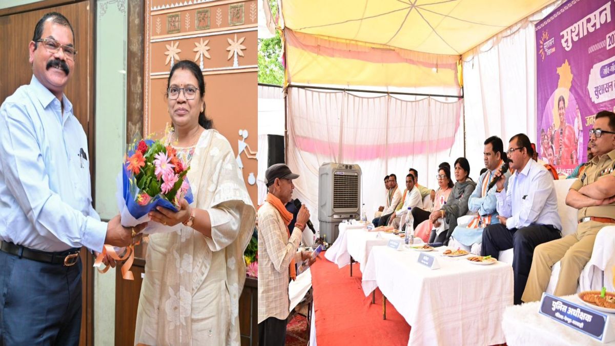 कार्यभार संभालते ही जनसेवा में जुटे नव पदस्थ कलेक्टर संतोष देवांगन, विधायक मरपची के साथ सुशासन तिहार में ग्रामीणों की समस्याओं का किया निराकरण