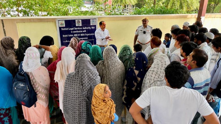 नूंह जिला जेल में DLSA की बड़ी पहल, कैदियों और परिजनों के लिए खुला विशेष हेल्प डेस्क