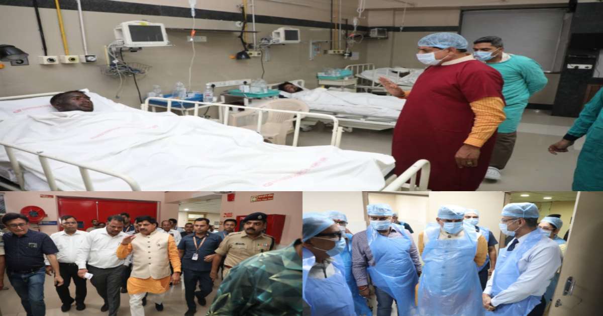 Dewas Factory Blast: दिल्ली से लौटते ही इंदौर पहुंचे सीएम डॉ मोहन, देवास हादसे के पीड़ितों से मिले, फैक्ट्री मालिक पर रासुका की कार्रवाई