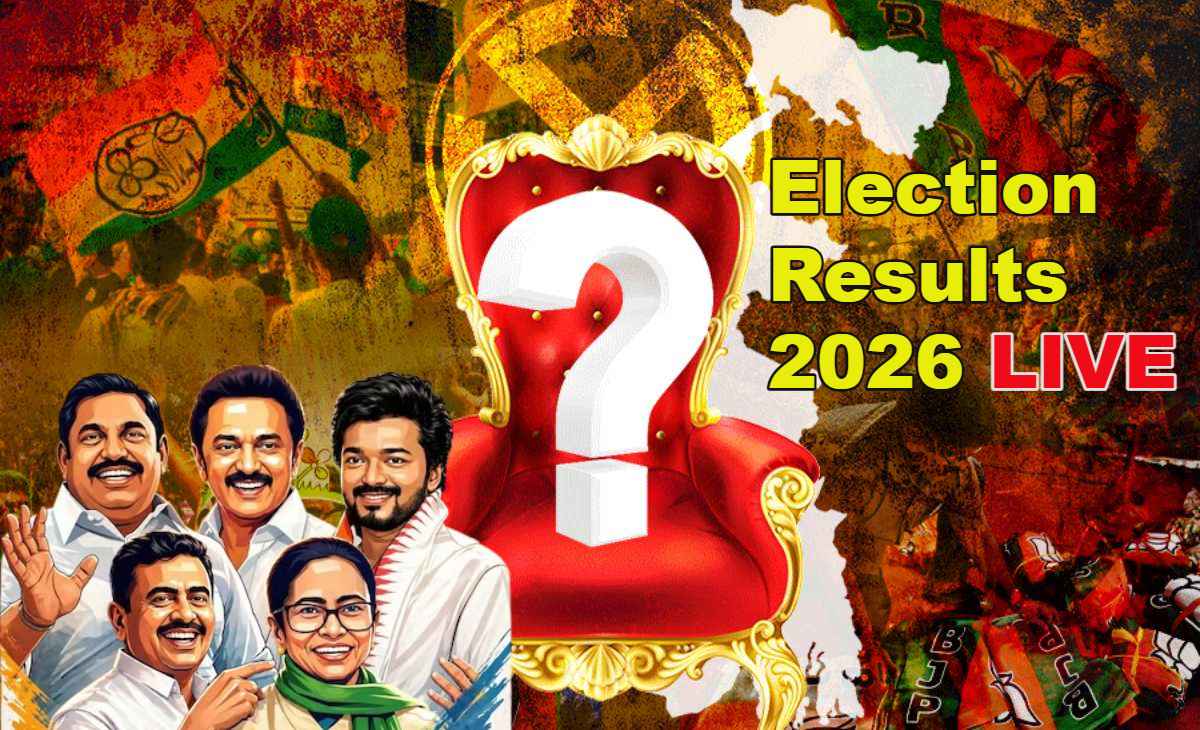 Election Results 2026 LIVE: बंगाल में ममता की होगी वापसी या बीजेपी खिलाएगी कमल? केरल, तमिलनाडु, असम में किसकी सरकार? 5 राज्यों के Live नतीजे 8 बजे से