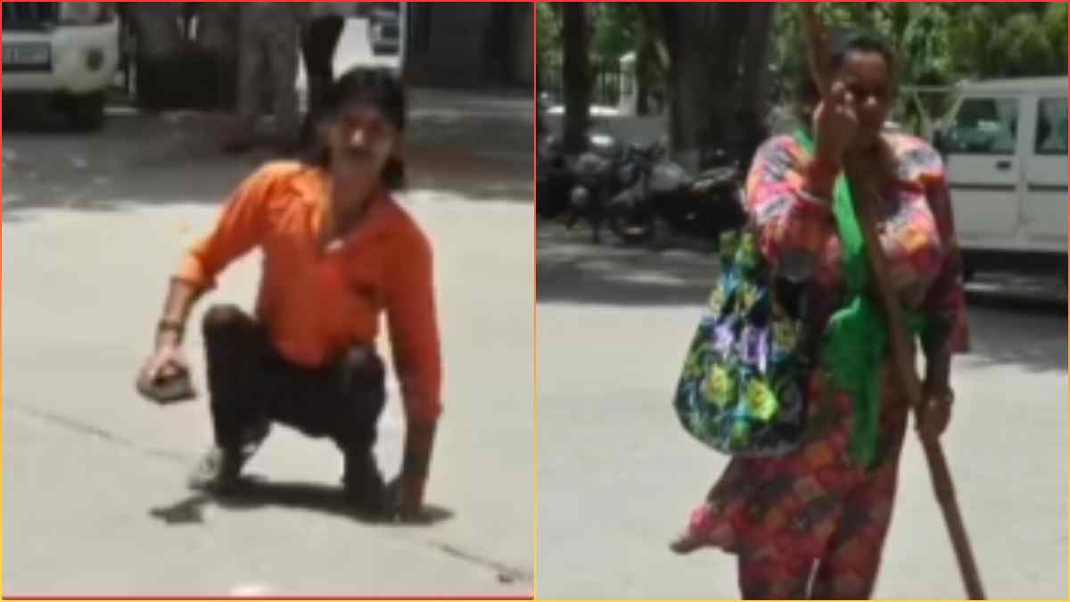 दिव्यांग दंपत्ति से पड़ोसी ने की बर्बरता: उधार के पैसे मांगने पर की मारपीट, SP कार्यालय में लगाई न्याय की गुहार
