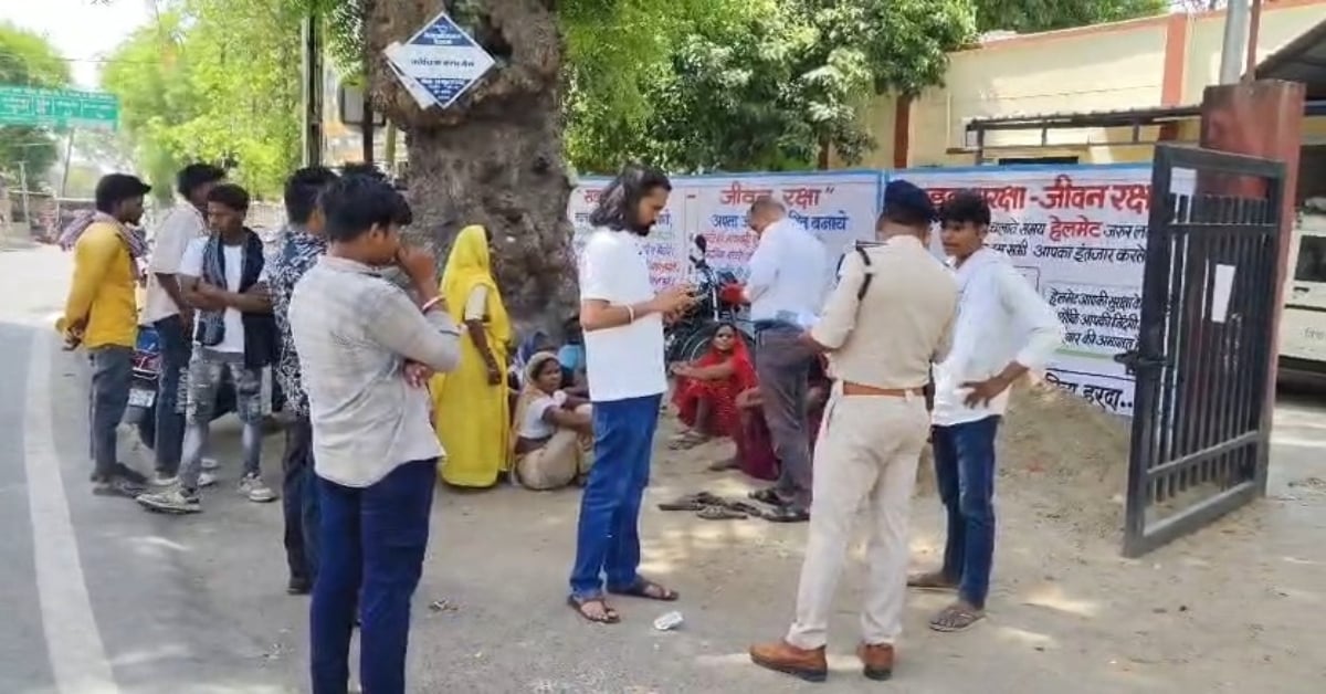 बैटरी चोरी के विवाद ने लिया उग्र रूप, चाकू-तलवार लेकर मौके पर पहुंचे दबंग, थाने में आदिवासी महिलाओं से मारपीट का आरोप