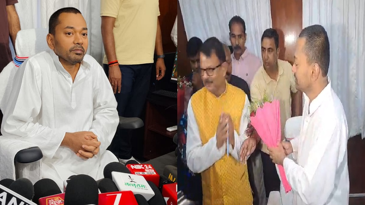 स्वास्थ्य मंत्री निशांत कुमार ने संभाला पदभार, पिता नीतीश की तारीफ करते हुए कही ये बड़ी बात