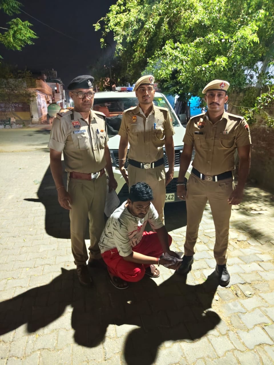 सिरसा पुलिस की बड़ी कार्रवाई: 39.824 ग्राम हेरोइन के साथ 4 युवक गिरफ्तार