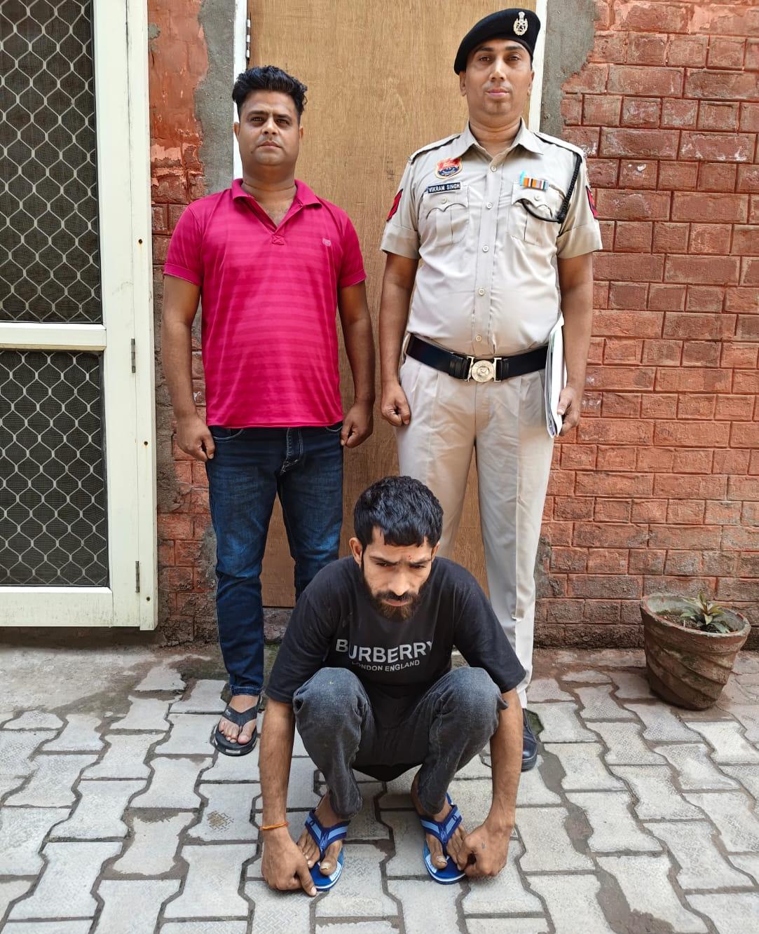 पानीपत में चोरी की बाइक सहित युवक गिरफ्तार, नशे की लत पूरी करने के लिए की वारदात