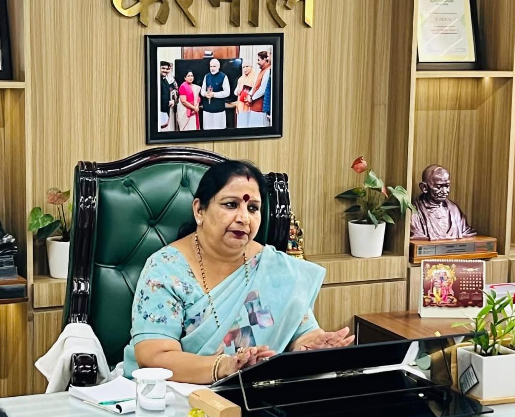 हरियाणा नगर निगम चुनाव: रेणु बाला गुप्ता बोलीं- अंबाला, सोनीपत और पंचकूला में बनेगी ट्रिपल इंजन सरकार