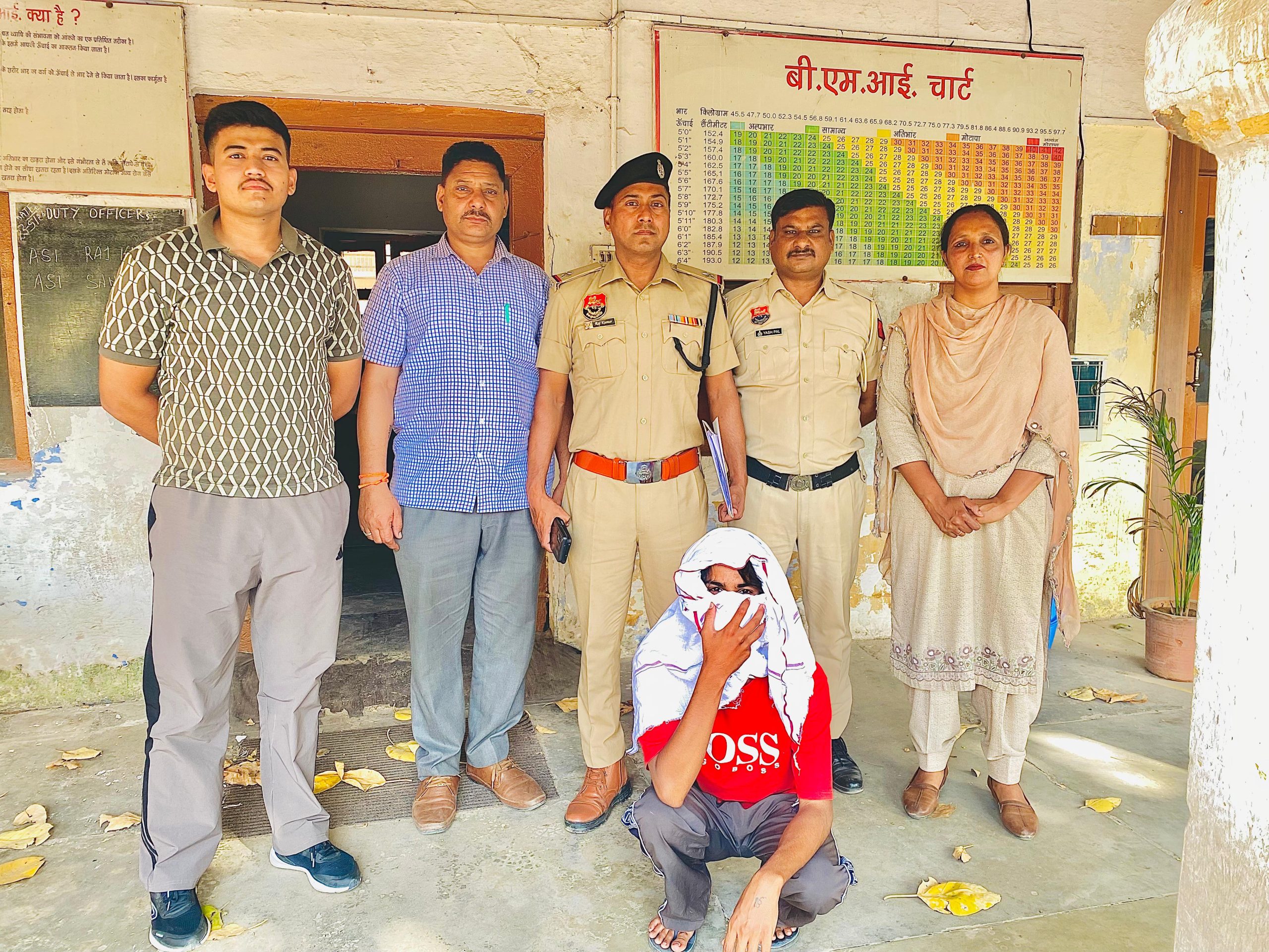 सैम्फर्ड स्कूल के पास युवक पर हमला, आरोपी गिरफ्तार कर रिमांड पर भेजा गया