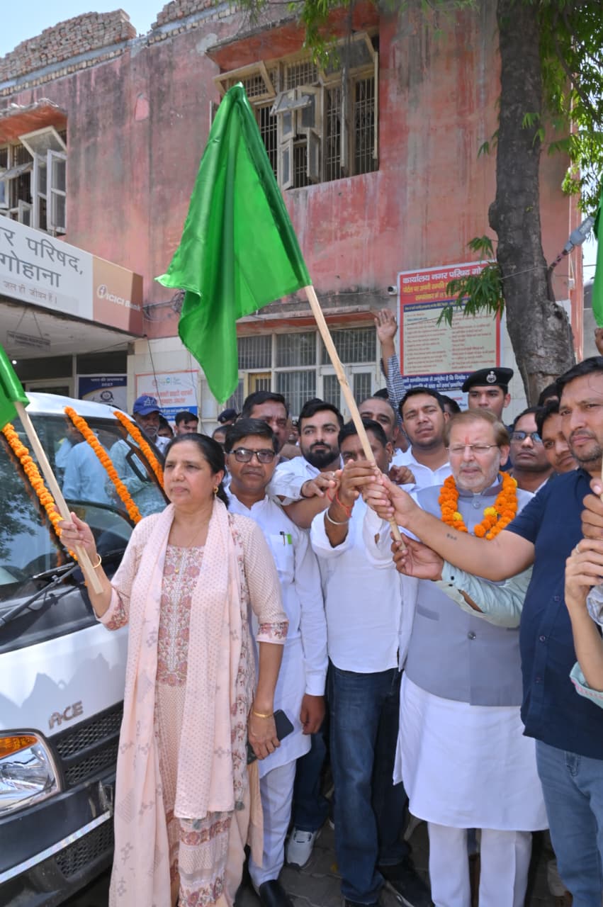 स्वच्छता रैंकिंग में गोहाना को मिलकर सर्वश्रेष्ठ बनाएंगे: डाॅ अरविंद शर्मा