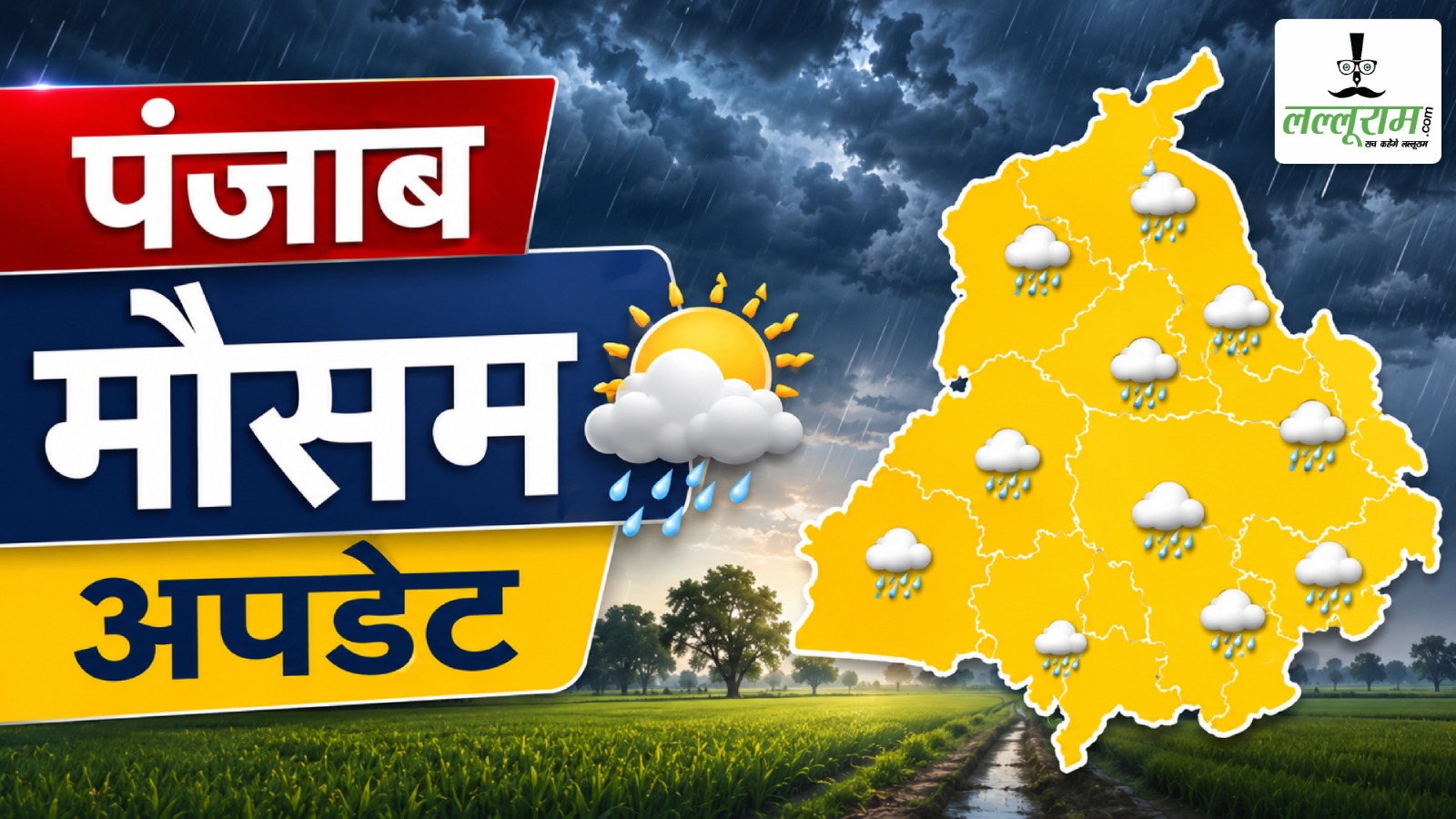 Punjab Weather Update: बारिश और ओलावृष्टि से बदला मौसम, 4 जून तक हीटवेव से राहत