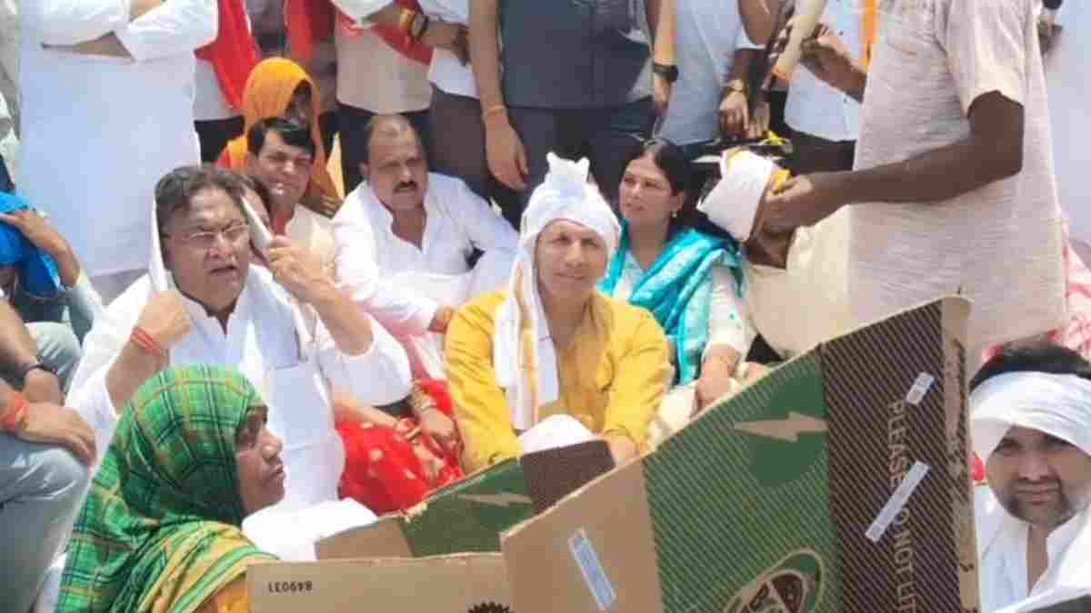 केन-बेतवा परियोजना पर सियासत तेज: पन्ना टाइगर रिजर्व गेट पर रोके गए जीतू पटवारी, आदिवासी चिता आंदोलन को मिला कांग्रेस का समर्थन