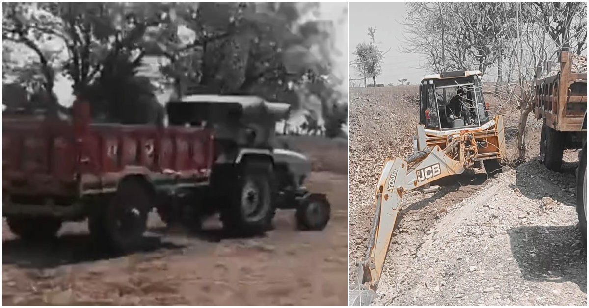 अवैध उत्खनन रोकने गए पटवारी पर ट्रैक्टर चढ़ाने की कोशिश, बाल-बाल बची जान, आरोपियों के खिलाफ विभिन्न धाराओं में FIR दर्ज