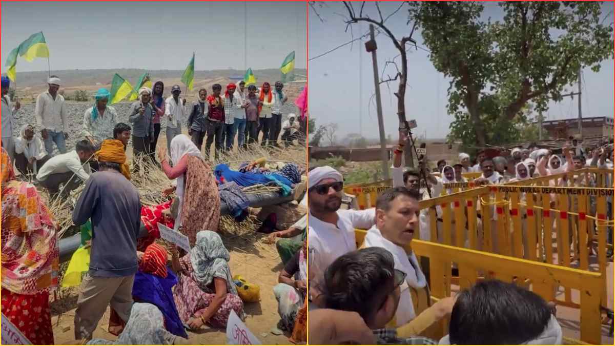 PCC चीफ जीतू पटवारी समेत 20 के खिलाफ FIR, चिता आंदोलन करने वाले ग्रामीणों से बैरिकेड तोड़कर की थी मुलाकात