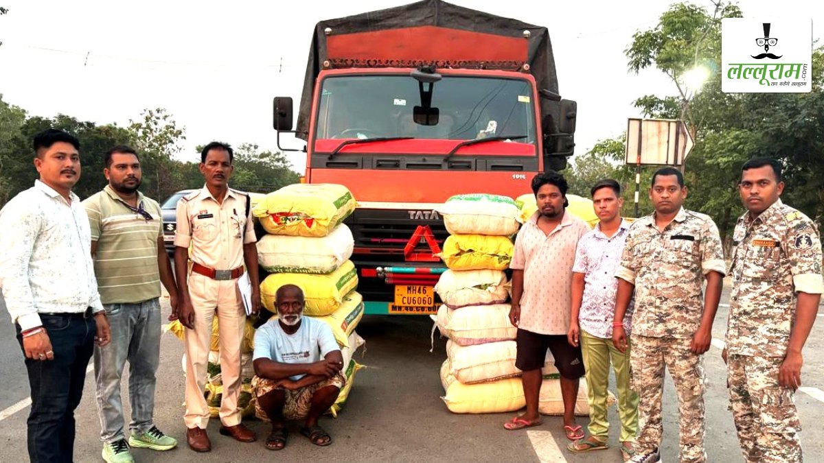 3 करोड़ का गांजा जब्त: ओड़िशा से महाराष्ट्र में खपाने की थी तैयारी, मशीनरी सामानों के बीच छिपाकर हो रही थी तस्करी