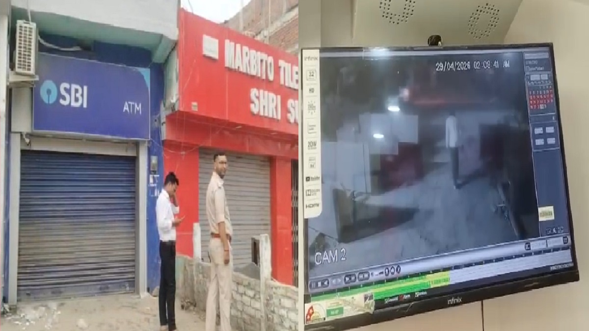 4 मिनट में 36.37 लाख की चोरी….CCTV पर ब्लैक स्प्रे कर लूटा ATM, 72 घंटे बाद भी पुलिस के हाथ खाली