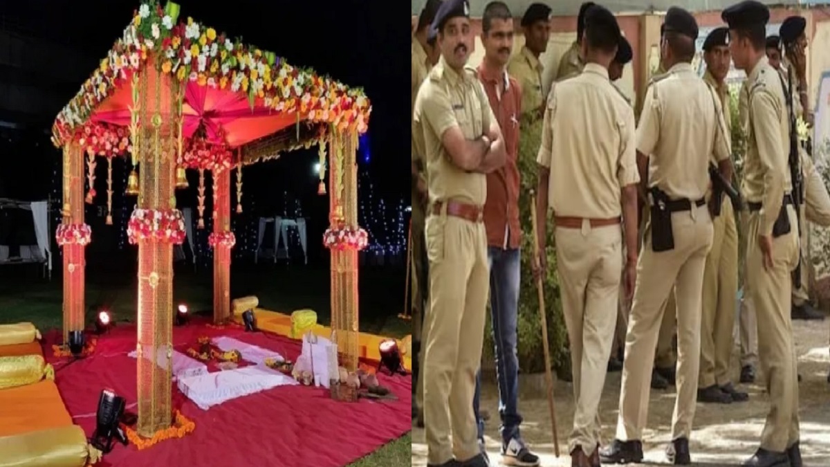धोखा देकर दूसरी शादी रचाने चला था दूल्हा, मंडप में पुलिस लेकर पहुंची पहली प्रेमिका ने किया हंगामा