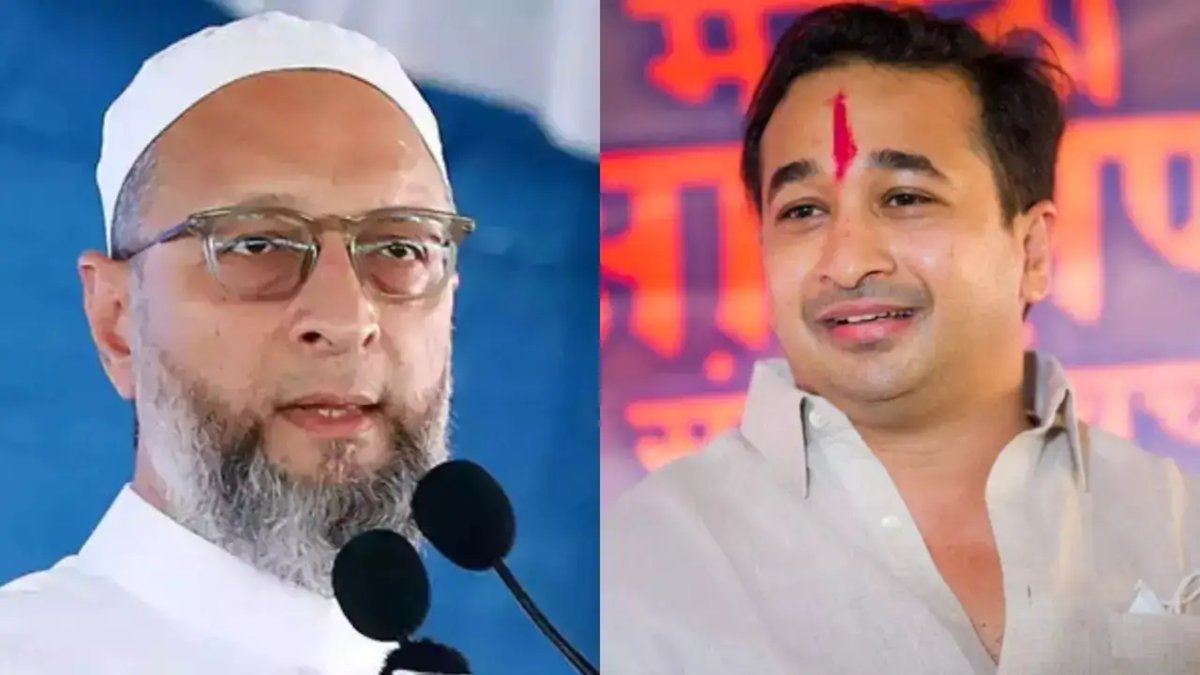 ‘असदुद्दीन ओवैसी और ओसामा बिन लादेन में कोई फर्क नहीं…’, नितेश राणे ने AIMIM को बताया आतंकी संगठन, बोले- दोनों का काम सिर्फ जिहाद करना है