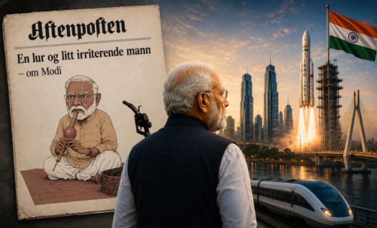 पीएम मोदी को ‘सपेरे’ के रूप में दिखाया, महिला पत्रकार के सवाल विवाद के बाद नॉर्वे के अखबार की नस्लभेदी  हरकत, कार्टून पर मचा बवाल