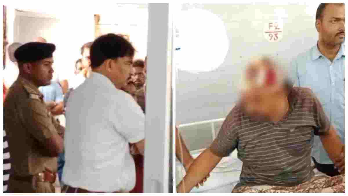अपनों ने ही बहाया खून: आरक्षक पर साथी पुलिसकर्मी और उसके बेटे ने किया जानलेवा हमला, चाकू और डंडों से किया लहूलुहान 
