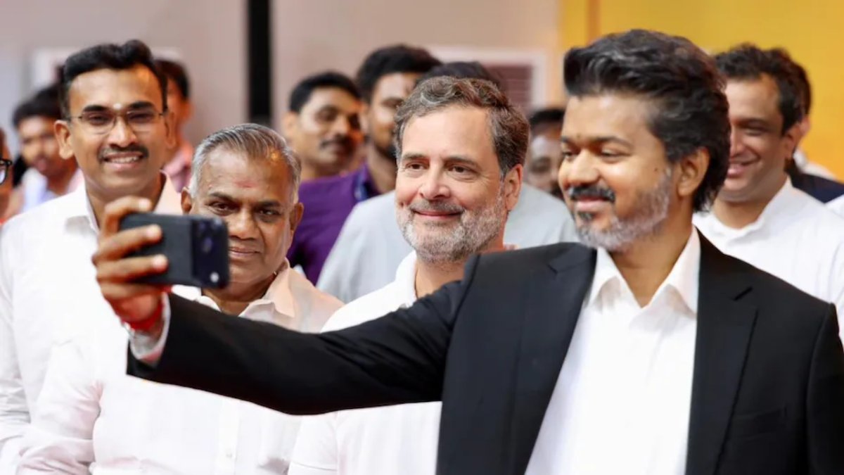 राहुल गांधी-विजय की वायरल रील पर विवाद, मेटा ने किया ब्लॉक, कांग्रेस ने मोदी सरकार पर लगाए ये आरोप, Watch Rahul Gandhi-Vijay Viral Reel