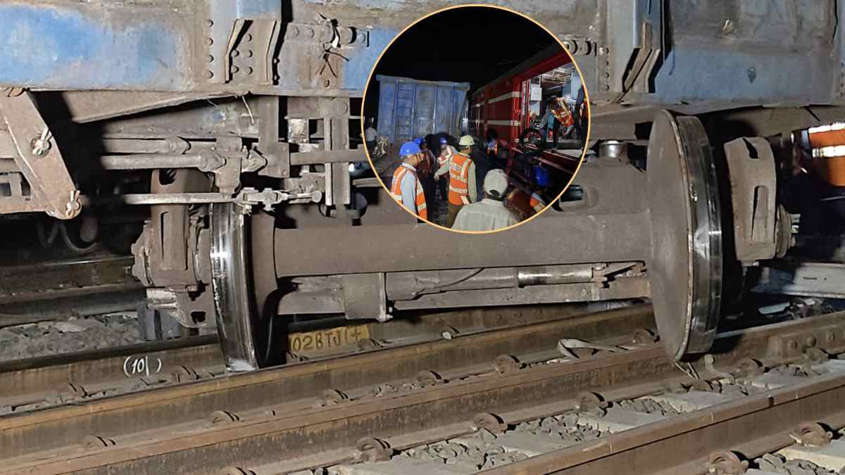 Train Accident: MP में इंजन से टकराई मालगाड़ी, टक्कर के बाद पटरी से उतरे पहिए, मचा हड़कंप