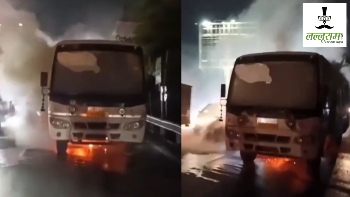 Raipur Burning Bus : राजधानी में सिटी बस में लगी आग, मचा हड़कंप… देखें VIDEO