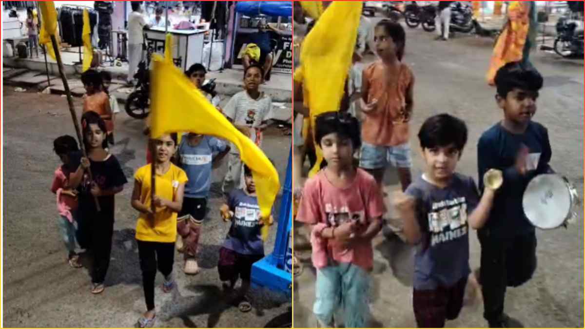 रायसेन में सनातन संस्कृति का अनोखा रूप, प्रभात फेरी और संध्या फेरी निकाल रहे बच्चे, परिजन भी कर रहे सपोर्ट