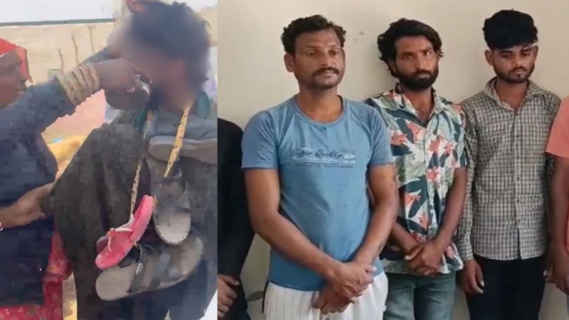 Rajasthan Crime News: अजमेर में तालिबानी सजा: युवक को किडनैप कर पहनाई जूतों की माला, जबरन पिलाया यूरिन