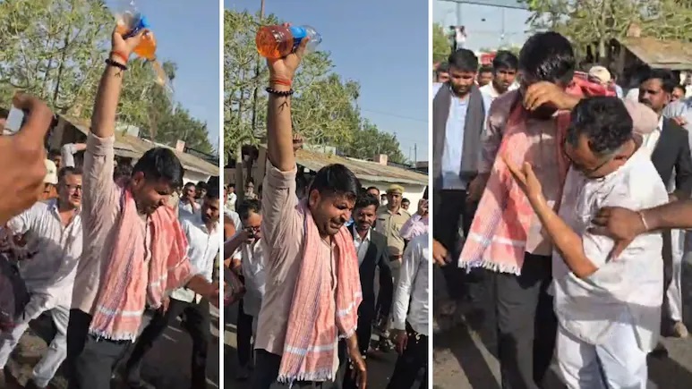 Rajasthan News: कलेक्ट्रेट के सामने विधायक रविंद्र सिंह भाटी ने खुद पर डाला पेट्रोल, मची भारी भगदड़
