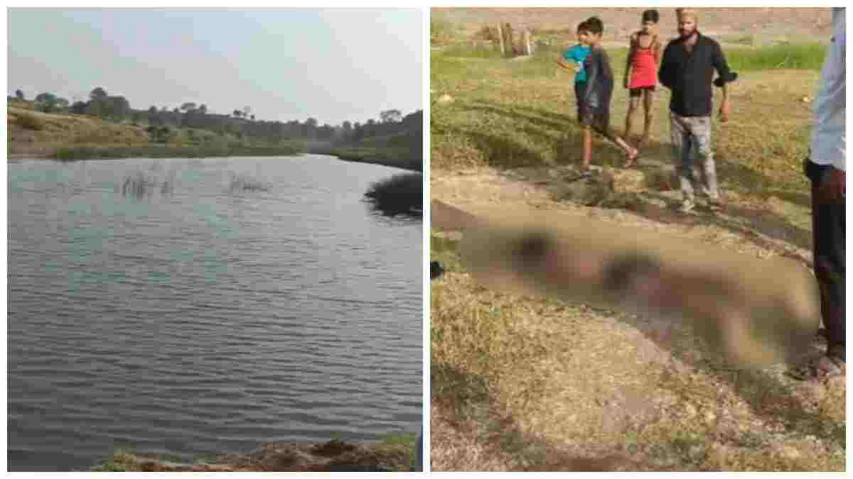 नरसिंहपुर की शेड नदी में डूबने से दो मासूम बच्चों की दर्दनाक मौत, दोस्तों के साथ गए थे नहाने, क्षेत्र में पसरा मातम 