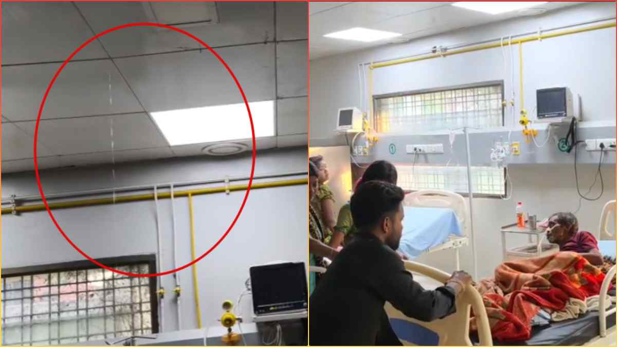 शहडोल जिला अस्पताल का आईसीयू बना ‘रेन वॉटर’ वार्ड, छत टपकी तो वेंटिलेटर हटाकर खुद को बचाने लगे मरीज, Video Viral
