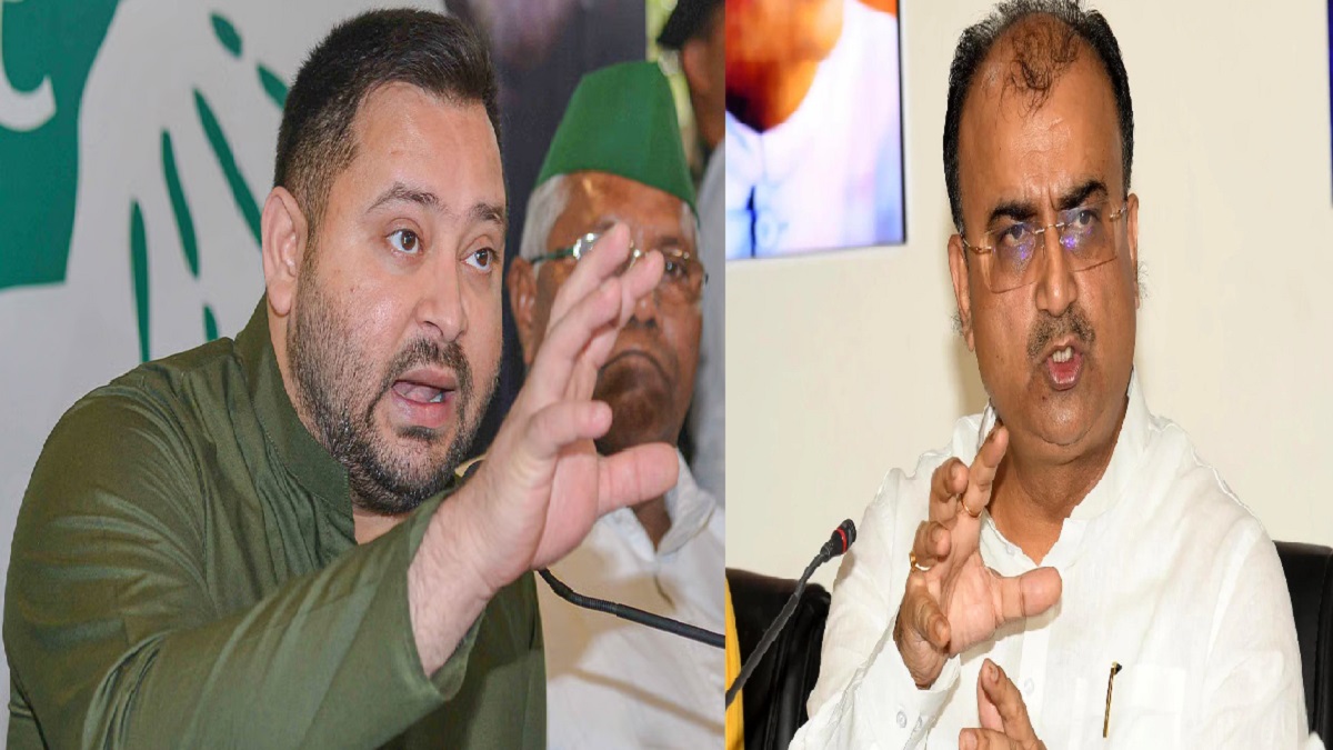 तेजस्वी के ‘खजाना खाली’ बयान पर मंगल पांडे का पलटवार, बोले- इसलिए हर चुनाव में मिलती है हार