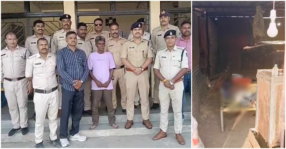 शराब पार्टी में खूनी खेल: भतीजे के खून का प्यासा हुआ चाचा, फावड़े से काटकर उतारा मौत के घाट, आरोपी गिरफ्तार