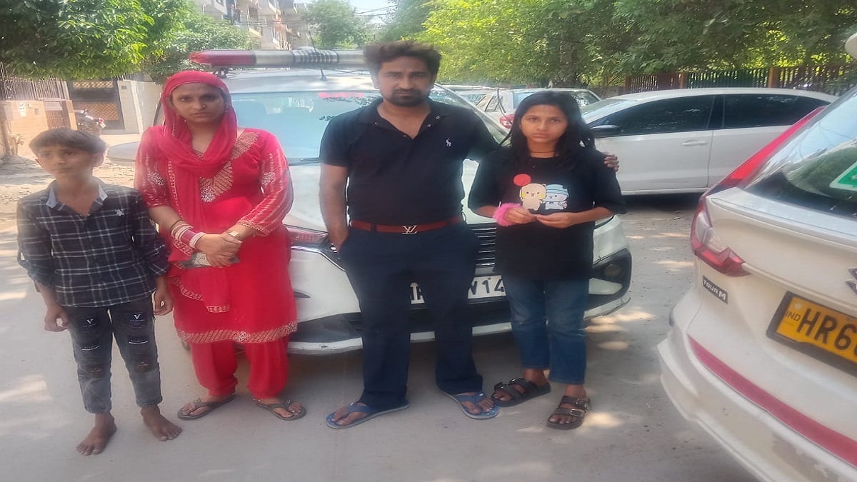 गुरुग्राम: देवीलाल पार्क के पास मिली गुमशुदा मासूम, पुलिस ने मां-बाप से मिलाया
