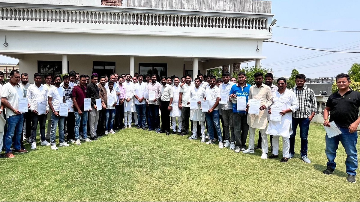 कैथल में युवा कांग्रेस की नई टीम का एलान: विधायक आदित्य सुरजेवाला ने 74 पदाधिकारियों को सौंपी जिम्मेदारी