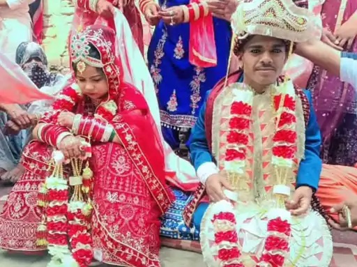 कैथल में तीन फीट के दूल्हा-दुल्हन की अनूठी शादी: बुलेट पर बारात और सेल्फी का जबरदस्त क्रेज