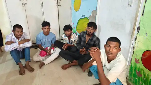 महेंद्रगढ़ में पुलिस और पादरी गुलेल गैंग के बीच मुठभेड़: गोलियां चलने के बाद 2 इनामी समेत 7 बदमाश दबोचे